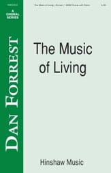 The Music of Living SATB choral sheet music cover